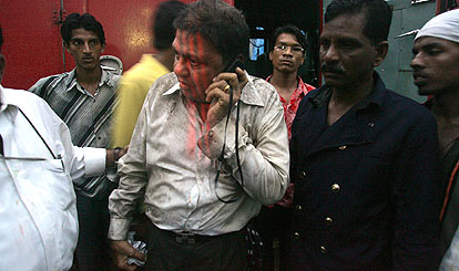 Pictures of Train Blasts in Mumbai